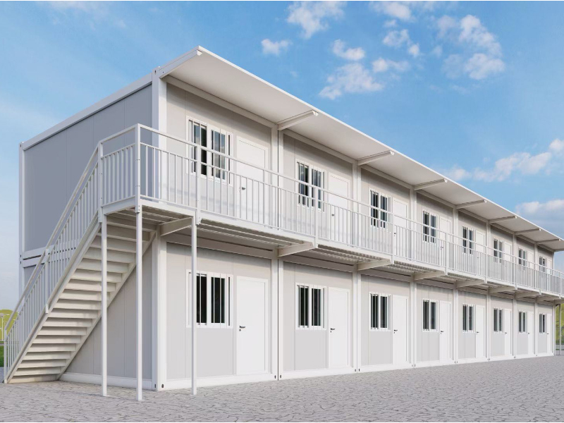 2 Story Earthquake-resistant container house For  Myanmar earthquake in 2025