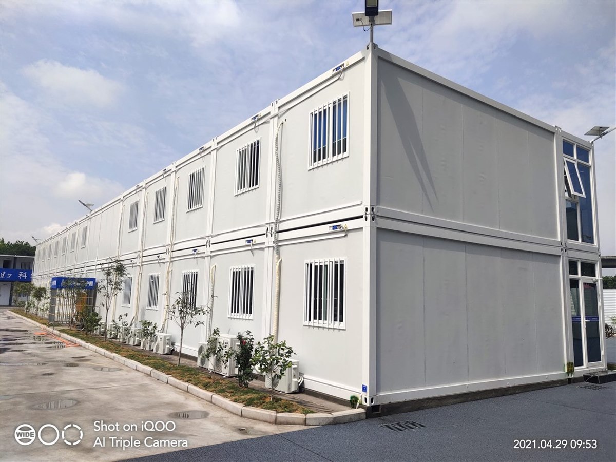 Luxury modular office project exterior
