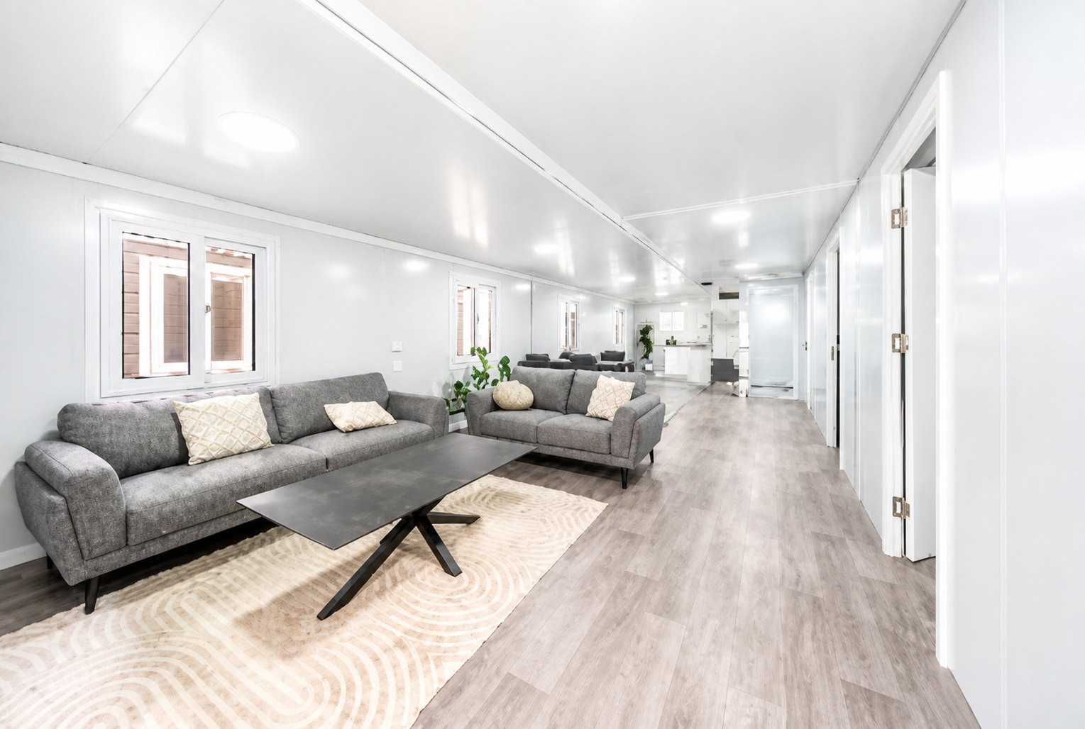 basic model living room