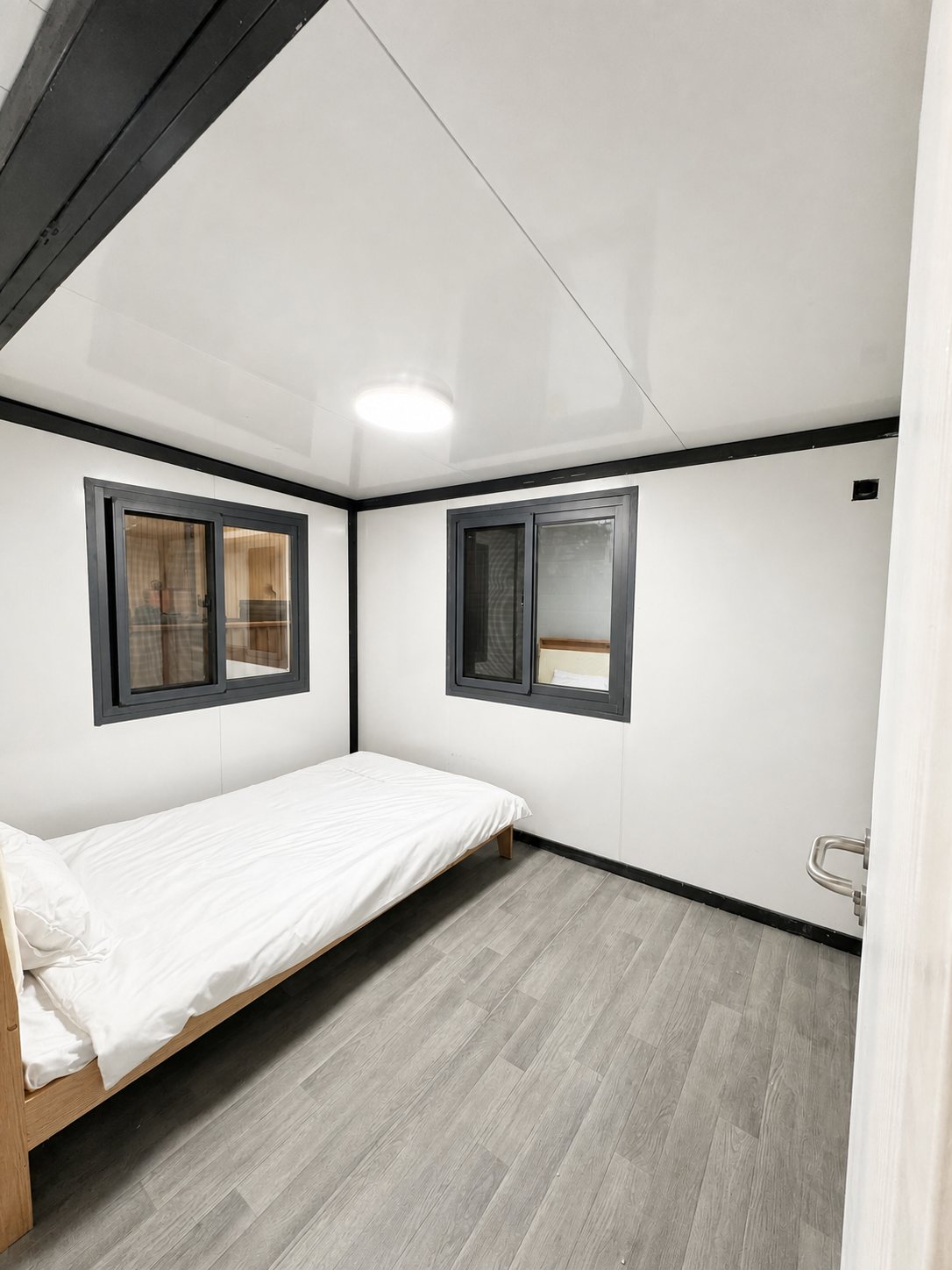 bright bedroom interior