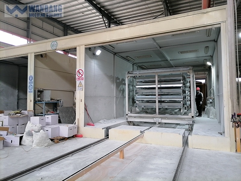 Original galvanized steel container structure