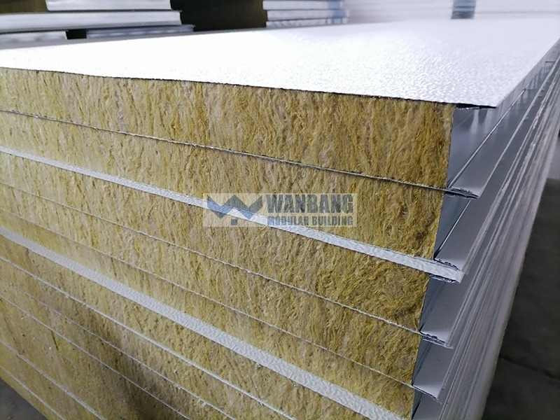 Original Grade A rock wool sandwich firewall panel