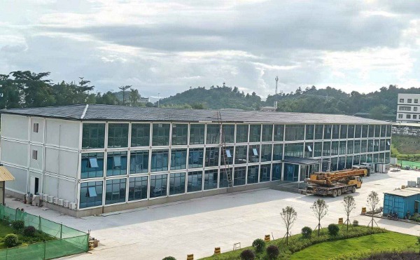 Multi-storey modular site office building for Indonesia nickel-mine project — Wanbang
