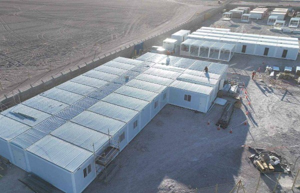 Container camp for Chile G15 power transmission project under special geographic conditions — Wanbang